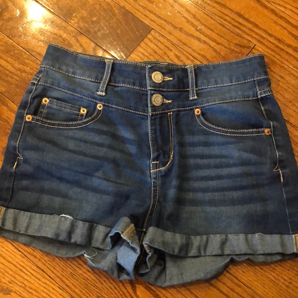 Juniors jean shorts